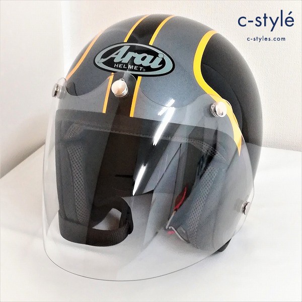 Arai アライ CLASSIC MOD クラシックモッド ジェットヘルメット 55 56cm ボールドイエロー 日本製