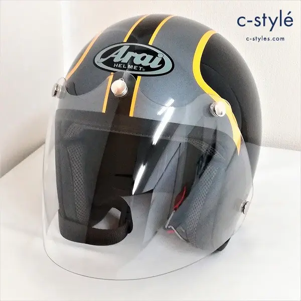 Arai アライ CLASSIC MOD クラシックモッド ジェットヘルメット 55 56cm ボールドイエロー 日本製