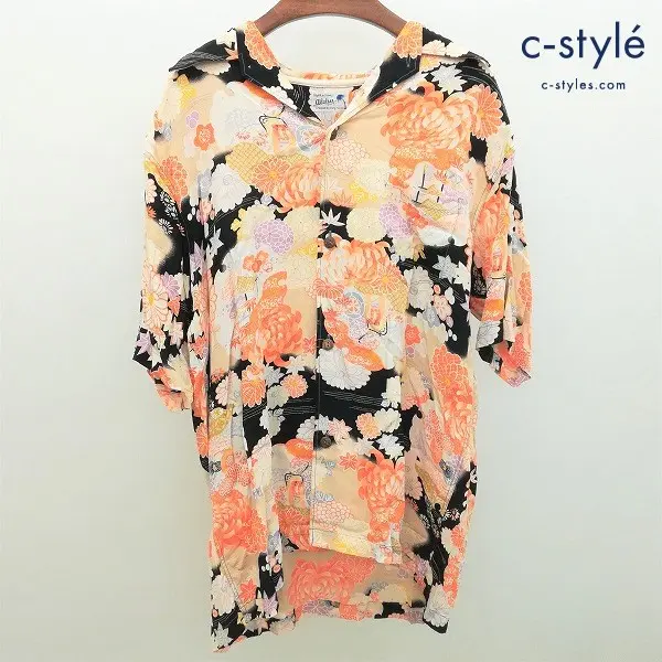 SUN SURF サンサーフ アロハシャツ M マルチカラー SS31811 総柄 紅葉