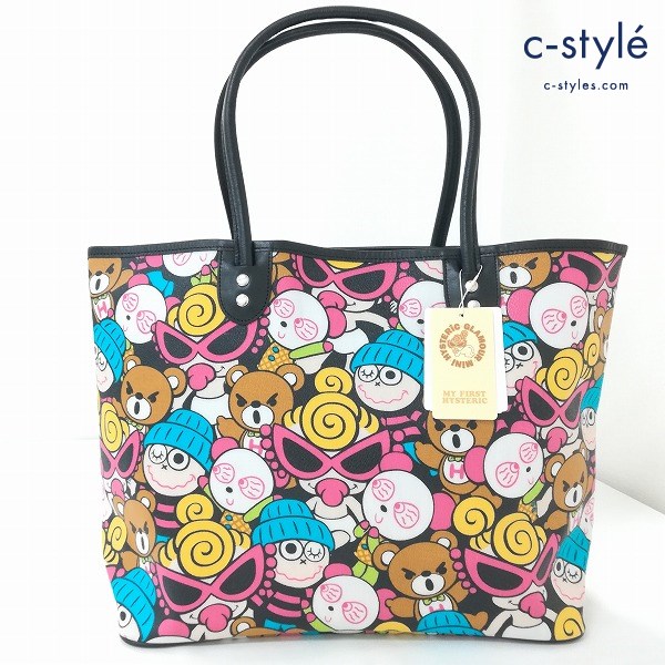 HYSTERIC MINI ヒステリックミニ トートバッグ 1585414 PVC加工 キッズ 男の子 女の子