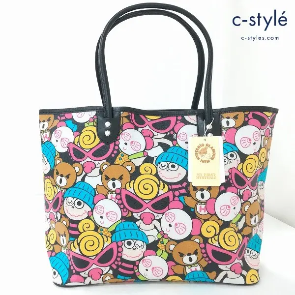 HYSTERIC MINI ヒステリックミニ トートバッグ 1585414 PVC加工 キッズ 男の子 女の子