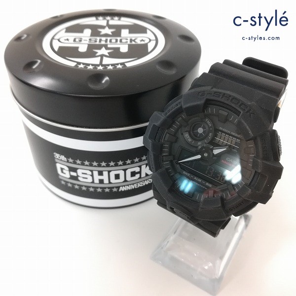 CASIO カシオ G-SHOCK 腕時計 35thアニバーサリーモデル GA-735A-1ADR ブラック