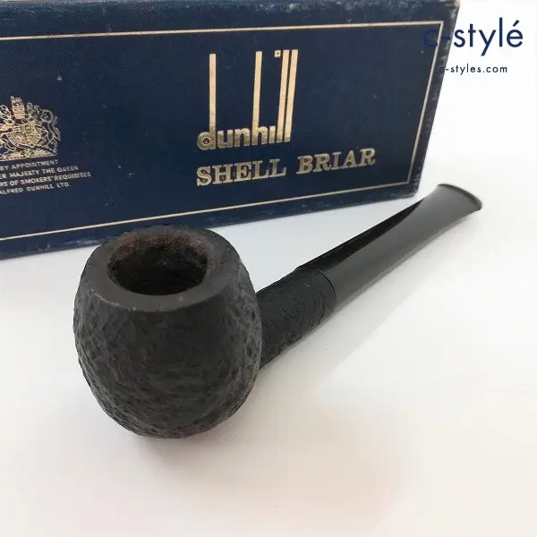 Dunhill ダンヒル パイプ SHELL BRIAR シェル ブライヤー 192 ブラック系