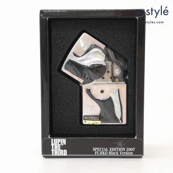 ZIPPO ジッポー ルパン三世 不二子 Special Edition Black Version シルバー 喫煙具 喫煙グッズ ライター
