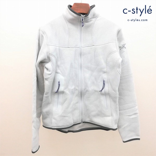 ARC’TERYX アークテリクス 6126 コバート カーディガン M ライトグレー フリースジャケット レディース