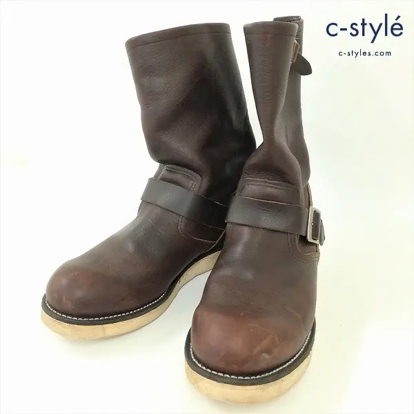 RED WING レッドウィング 2970 エンジニアブーツ ENGINEER BOOTS USA 9 ブラウン MADE IN USA レザーブーツ