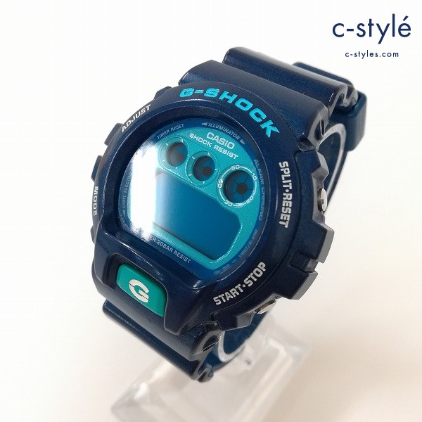 CASIO カシオ G-SHOCK DW-6900CC デジタル 腕時計 ブルー系 ウォッチ