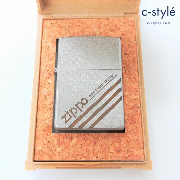 ZIPPO ジッポー WIND PROOF オイルライター シルバー 喫煙具 喫煙グッズ