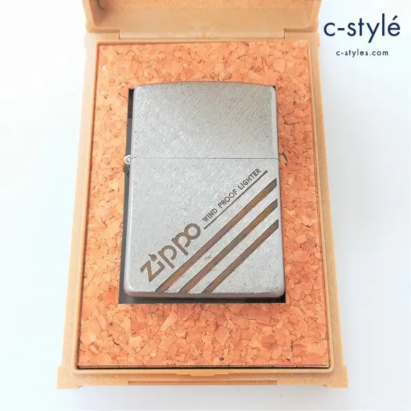 ZIPPO ジッポー WIND PROOF オイルライター シルバー 喫煙具 喫煙グッズ