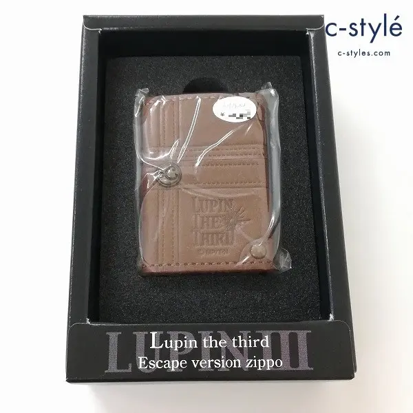ZIPPO ジッポー ルパン三世 エスケープバージョン No.4 皮 ライター ブラウン 喫煙具