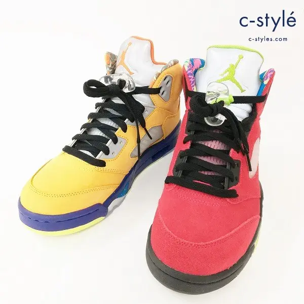 NIKE ナイキ AIR JORDAN 5 RETRO SE WHAT THE スニーカー 26.5cm マルチカラー CZ5725-700