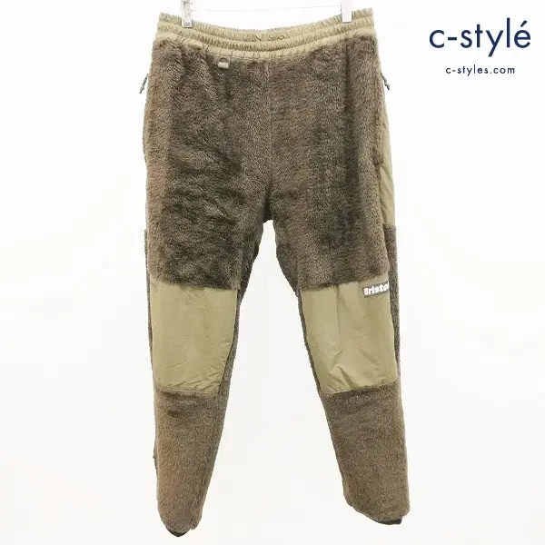 F.C. Real Bristol エフシーレアルブリストル POLARTEC HIGH LOFT PANTS パンツ M オリーブ FCRB-202055