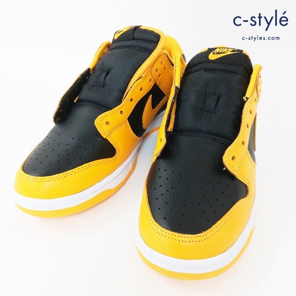 NIKE ナイキ DUNK LOW RETRO 28cm イエロー×ブラック×ホワイト DD1391-004 スニーカー アイオワ IOWA