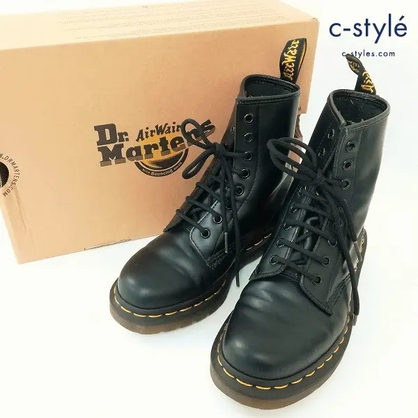 Dr.Martens ドクターマーチン 8ホールブーツ UK4 ブラック 1460 レースアップシューズ レディース