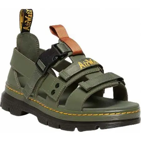 Dr.Martens(ドクターマーチン) PEARSON マルチストラップ サンダル KHAKI GREEN