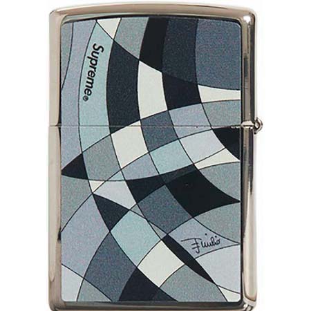 ZIPPO(ジッポー) Supreme Emilio Pucci Zippo Black