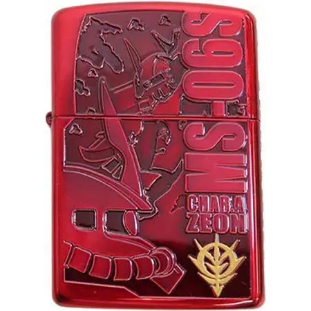 ZIPPO(ジッポー) アーマー ガンダム 赤い彗星 シャア1年戦争クロニクル MS-06S 2008年製