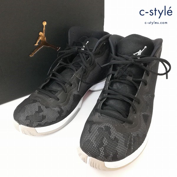 NIKE ナイキ JORDAN SUPER.FLY4 スニーカー 28cm ブラック 768929-007 ジョーダン スーパーフライ
