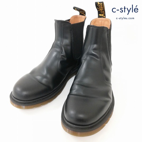 Dr.Martens ドクターマーチン 2976 チェルシーブーツ UK9 ブラック サイドゴアブーツ