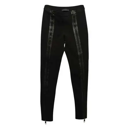 BURBERRY PRORSUM(バーバリープローサム) Zip Leg Riding Pants