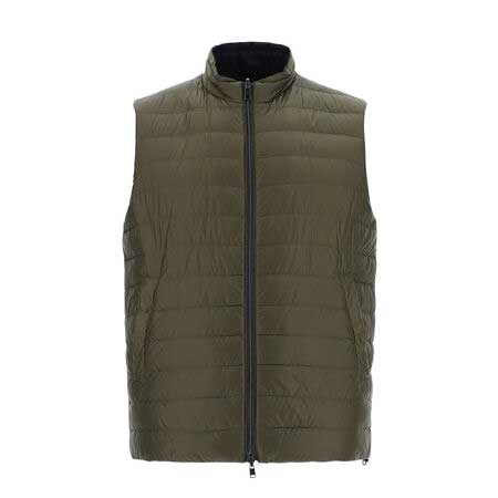 HERNO(ヘルノ) ナイロンウルトラライト リバーシブル ベスト