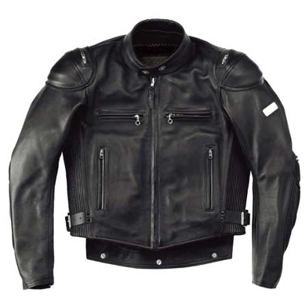 KADOYA(カドヤ) レザージャケット シングル BLACK STAR (B)