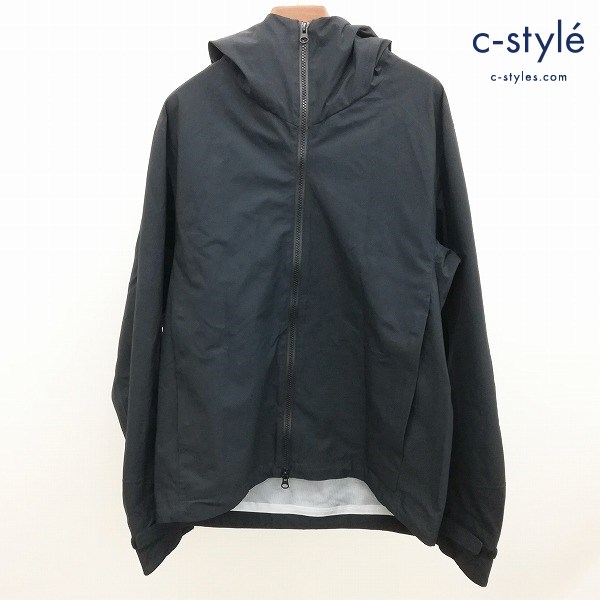 ATTACHMENT アタッチメント マウンテンパーカー 2 ブラック フード 長袖 ジップアップジャケット