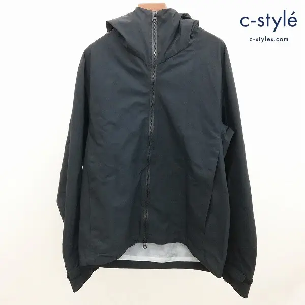 ATTACHMENT アタッチメント マウンテンパーカー 2 ブラック フード 長袖 ジップアップジャケット