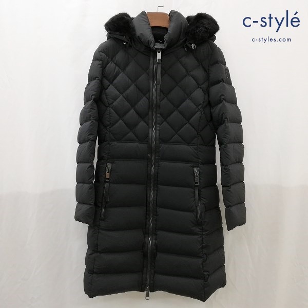 TOMMY HILFIGER トミーヒルフィガー ダウンコート L ブラック WW0WW17205-017 レディース