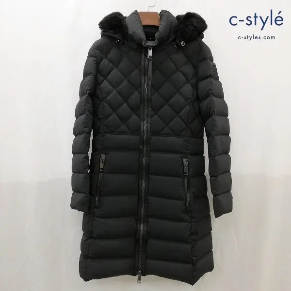 TOMMY HILFIGER トミーヒルフィガー ダウンコート L ブラック WW0WW17205-017 レディース