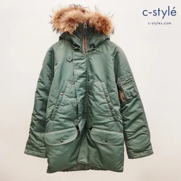 AVIREX アヴィレックス N-3B CLASSIC クラシック フライトジャケット M セージグリーン 6152195