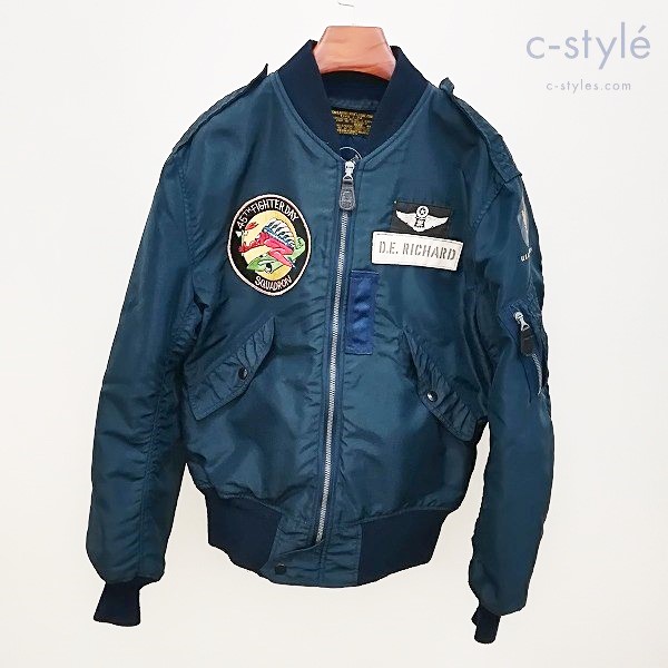 BUZZ RICKSON’S バズリクソンズ MA-1 40 ネイビー フライトジャケット ナイロン U.S.AIRFORCE