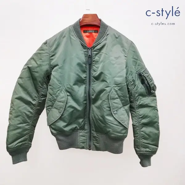 AVIREX アヴィレックス MA-1 ジャケット M カーキ 中綿 6162164 USAF