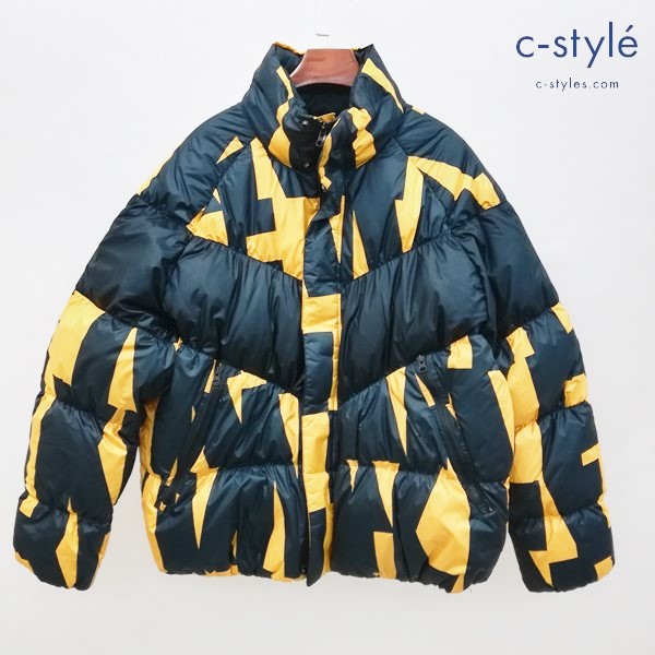 NIKE ナイキ シーズナブル フィルダウンジャケット L 黒×黄