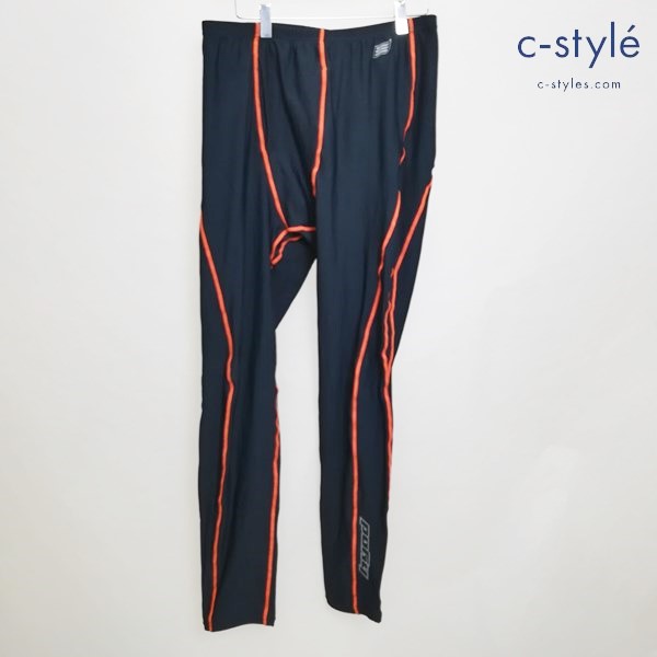 HYOD ヒョウドウ BOOST WARM UNDER PANTS ブーストウォームアンダーパンツ 3L ブラック×オレンジ