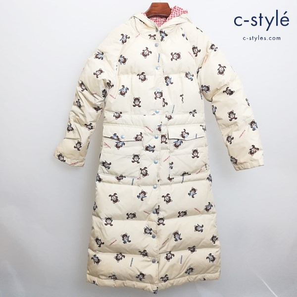 HYSTERIC GLAMOUR ヒステリックグラマー ファックベアー ダウンコート FREE ベージュ系 2AC-7710