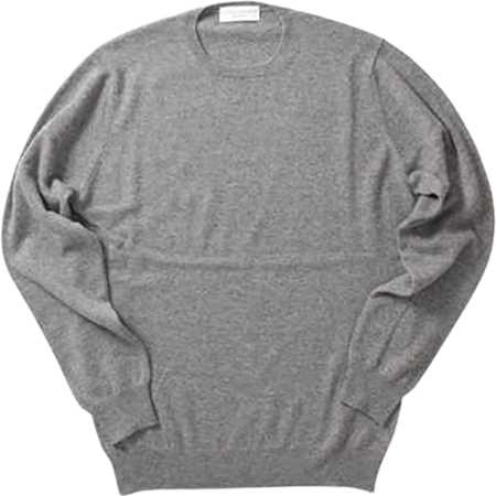FILIPPO DE LAURENTIIS(フィリッポ デ ローレンティス) Men’s ニット カシミヤ100% グレー系