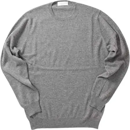 FILIPPO DE LAURENTIIS(フィリッポ デ ローレンティス) Men’s ニット カシミヤ100% グレー系