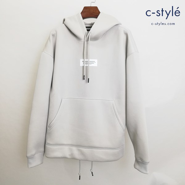 NEIGHBORHOOD ネイバーフッド SMOOTH E-HOODED M グレー系 2120KNH-CSM05 プルオーバーパーカー 長袖