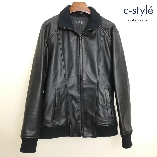 TORNARD MART トラックレザーブルゾン LL ブラック 631-0114001 長袖 羊革 レザージャケット