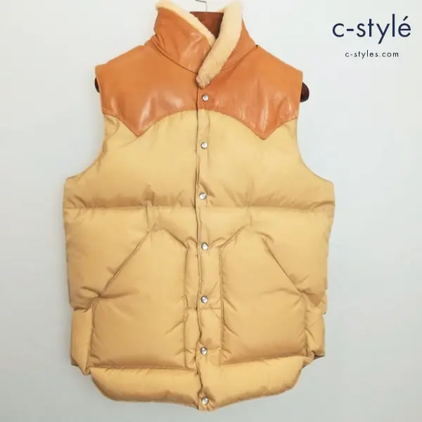 Rocky Mountain Featherbed ロッキーマウンテンフェザーベッド ダウンベスト 38 ベージュ