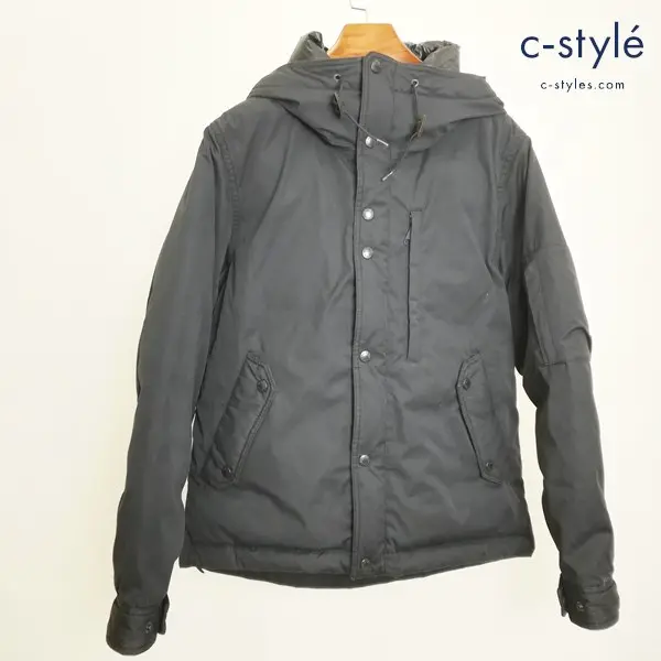 THE NORTH FACE ザ ノースフェイス マウンテンショートダウンパーカー L ブラック ND2558N フード 長袖