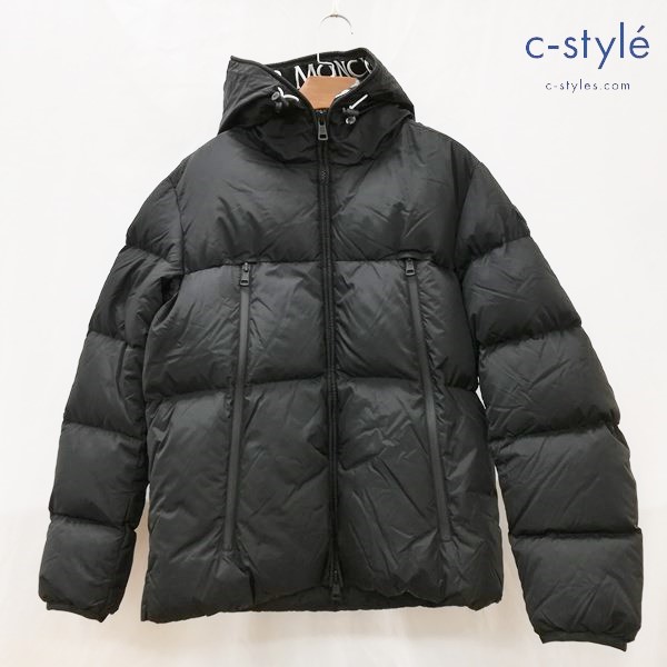 MONCLER モンクレール MONTCLA GIUBBOTTO ダウンジャケット 2 ブラック ナイロン フーディ