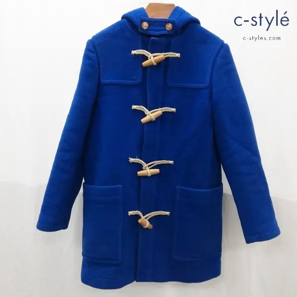 BURBERRY CHILDREN バーバリーチルドレン ダッフルコート 12Y 152cm ブルー キッズ 男の子 女の子