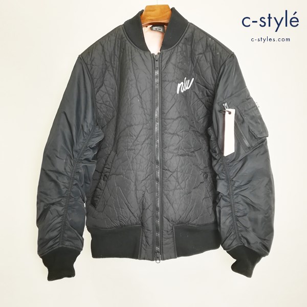 NIKE ナイキ NSW フィルボマージャケット (928918-010) XL ブラック