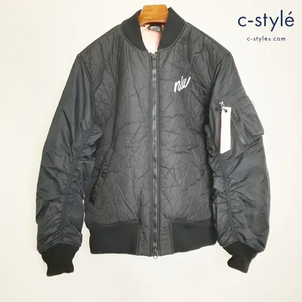 NIKE ナイキ NSW フィルボマージャケット (928918-010) XL ブラック