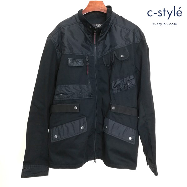 AVIREX P.D.W アヴィレックス Tacticacl Jacket 2XL ブラック タクティカルジャケット 6652006 長袖