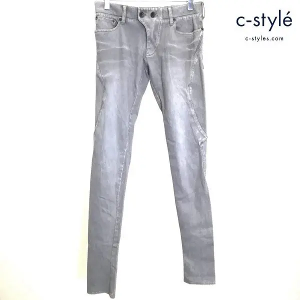 L.G.B ルグランブルー ストレッチスキニーパンツ 27 グレー ST103/SZ レディース 日本製