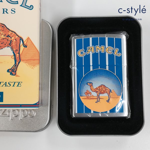ZIPPO ジッポー CAMEL キャメル FILTERS GENUINE TASTE ライター シルバー 喫煙具 喫煙グッズ