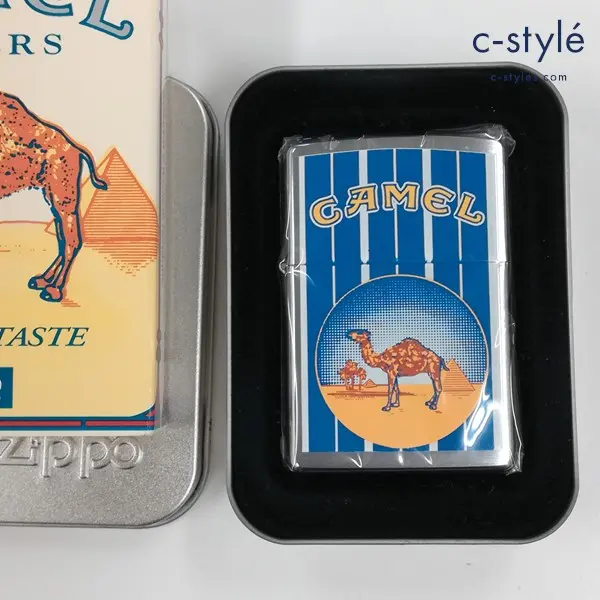 ZIPPO ジッポー CAMEL キャメル FILTERS GENUINE TASTE ライター シルバー 喫煙具 喫煙グッズ
